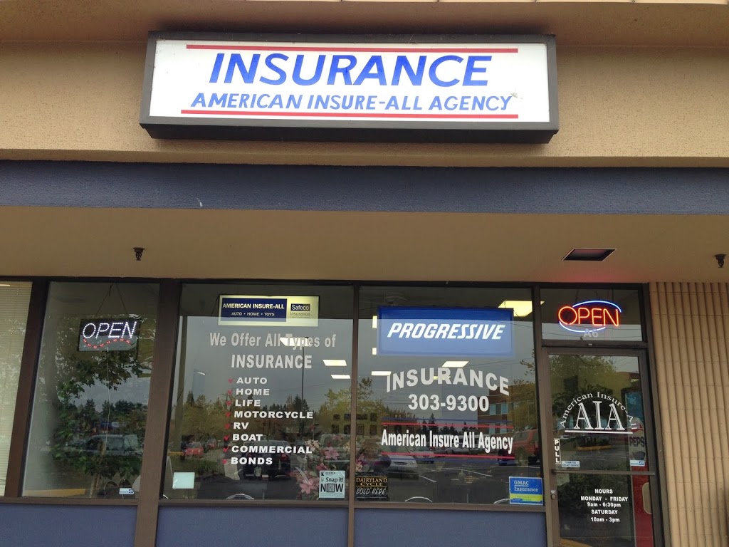 American Insure-All® | 1001 N Broadway #A-6, Everett, WA 98201, USA | Phone: (425) 303-9300