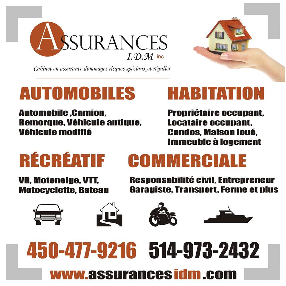 Assurances Idm Inc | 289 Grande Côte O, Lanoraie, QC J0K 1E0, Canada | Phone: (579) 359-8887