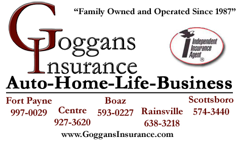 Goggans Insurance | 1905 Veterans Dr, Scottsboro, AL 35769, USA | Phone: (256) 574-3440