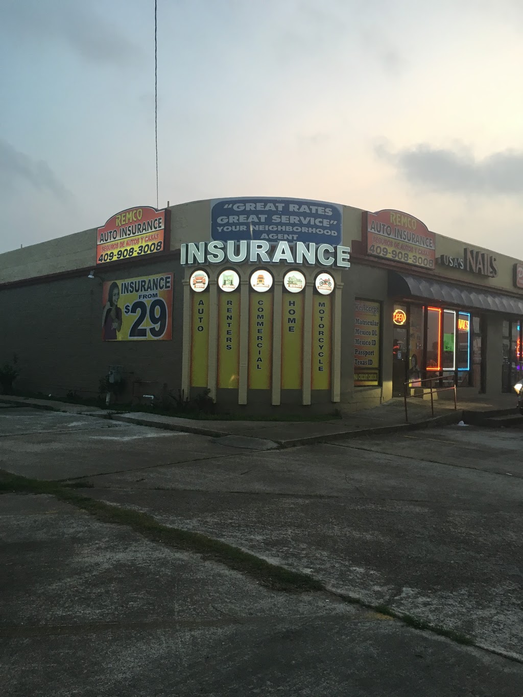 Remco Insurance | 3109 Palmer Hwy A1, Texas City, TX 77590, USA | Phone: (409) 908-3008