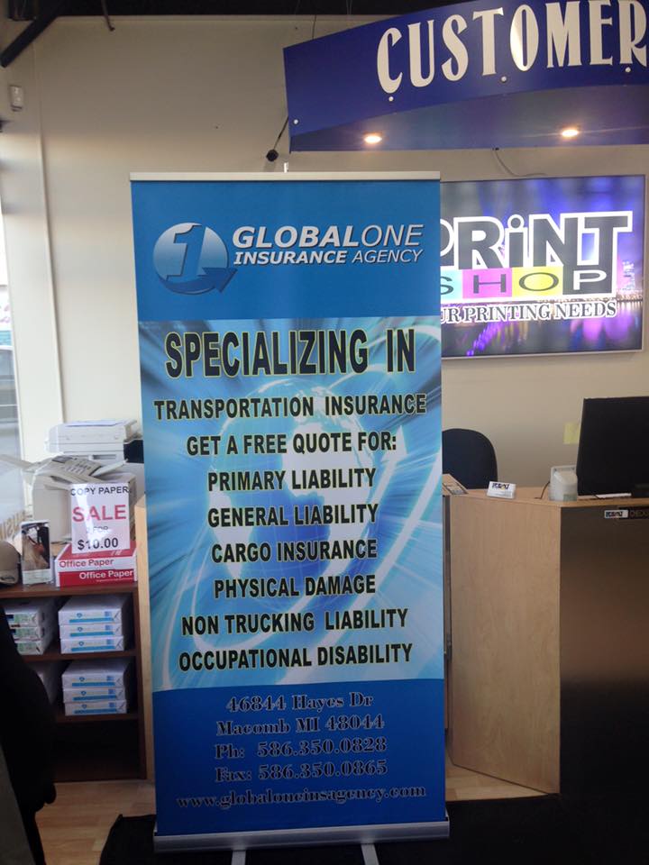 Global One Insurance Agency | 46844 Hayes Rd, Macomb, MI 48044, USA | Phone: (586) 350-0828