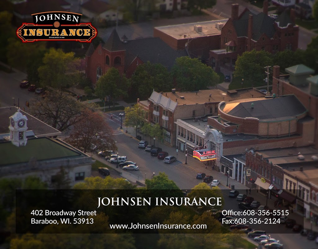 Johnsen Insurance | 402 Broadway St, Baraboo, WI 53913, USA | Phone: (608) 356-5515