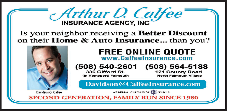 Arthur D Calfee Insurance Agency, Inc. | 336 Gifford St, Falmouth, MA 02540, USA | Phone: (508) 540-2601