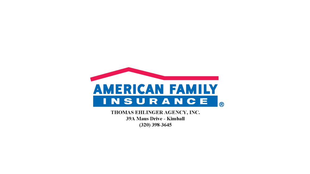 American Family Insurance - Ehlinger & Associates Inc | 39 Maus Dr #3, Kimball, MN 55353, USA | Phone: (320) 398-3645