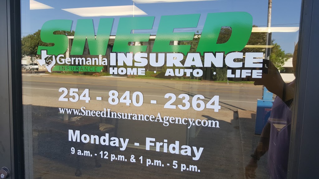 Sneed Insurance Agency | 406 S Main St, McGregor, TX 76657, USA | Phone: (254) 840-2364