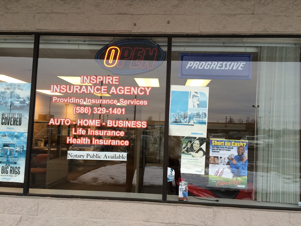 Inspire Insurance Agency | 20666 Hall Rd, Clinton Twp, MI 48038, USA | Phone: (586) 329-1401