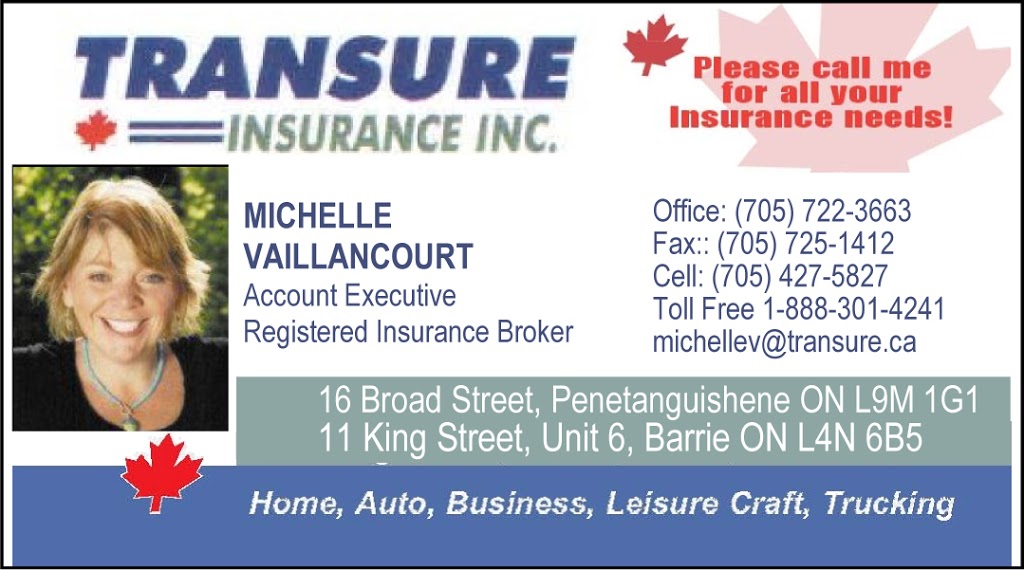 Transure Insurance Inc Midland/Penetanguishene | 16 Broad St, Penetanguishene, ON L9M 1G1, Canada | Phone: (705) 427-5827