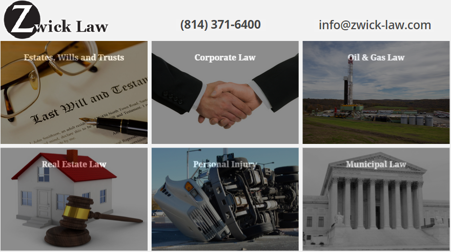 Zwick Law | 171 Beaver Dr, DuBois, PA 15801, USA | Phone: (814) 371-6400