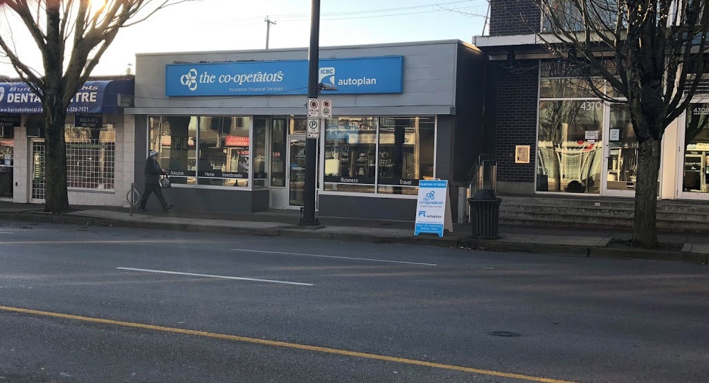 The Co-operators | 4318 Hastings St, Burnaby, BC V5C 2J9, Canada | Phone: (844) 833-4104