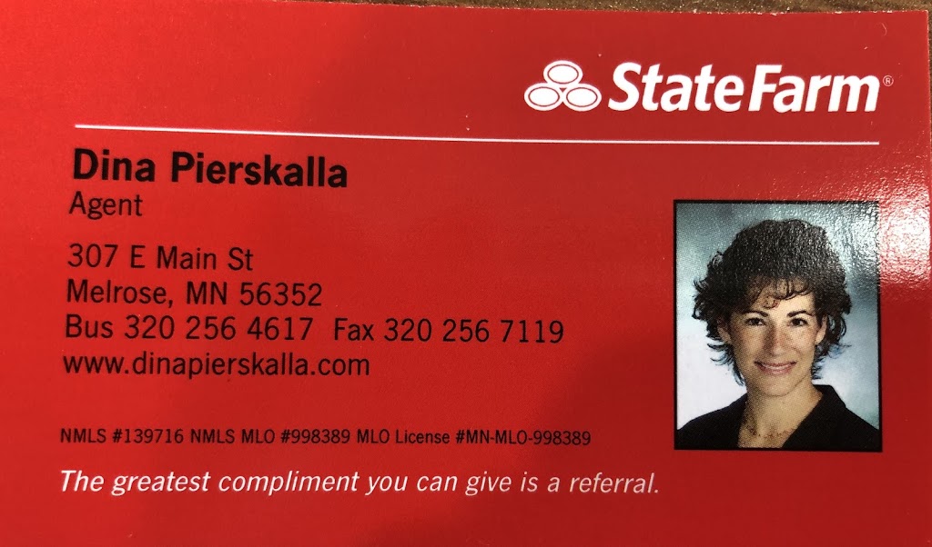 Dina Pierskalla - State Farm Insurance Agent | 307 E Main St, Melrose, MN 56352, USA | Phone: (320) 256-4617