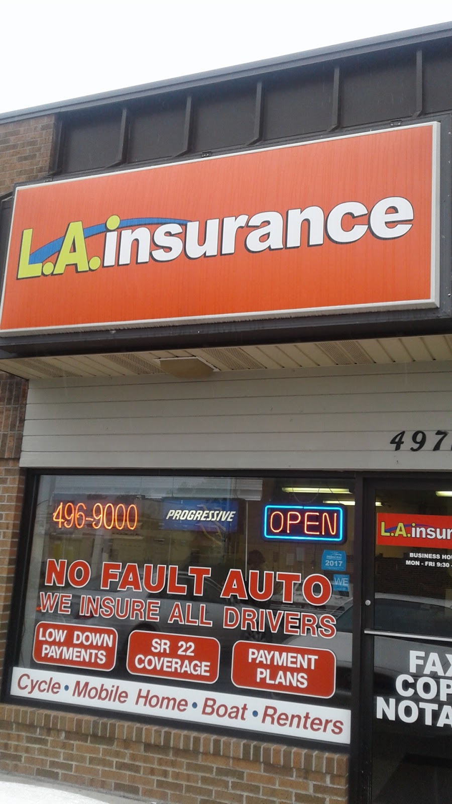 L.A. Insurance | 4971 Eastman Ave, Midland, MI 48640, USA | Phone: (989) 496-9000