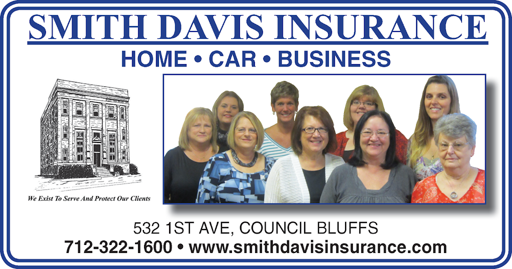 Smith Davis Insurance | 532 1st Ave #101, Council Bluffs, IA 51503, USA | Phone: (712) 322-1600