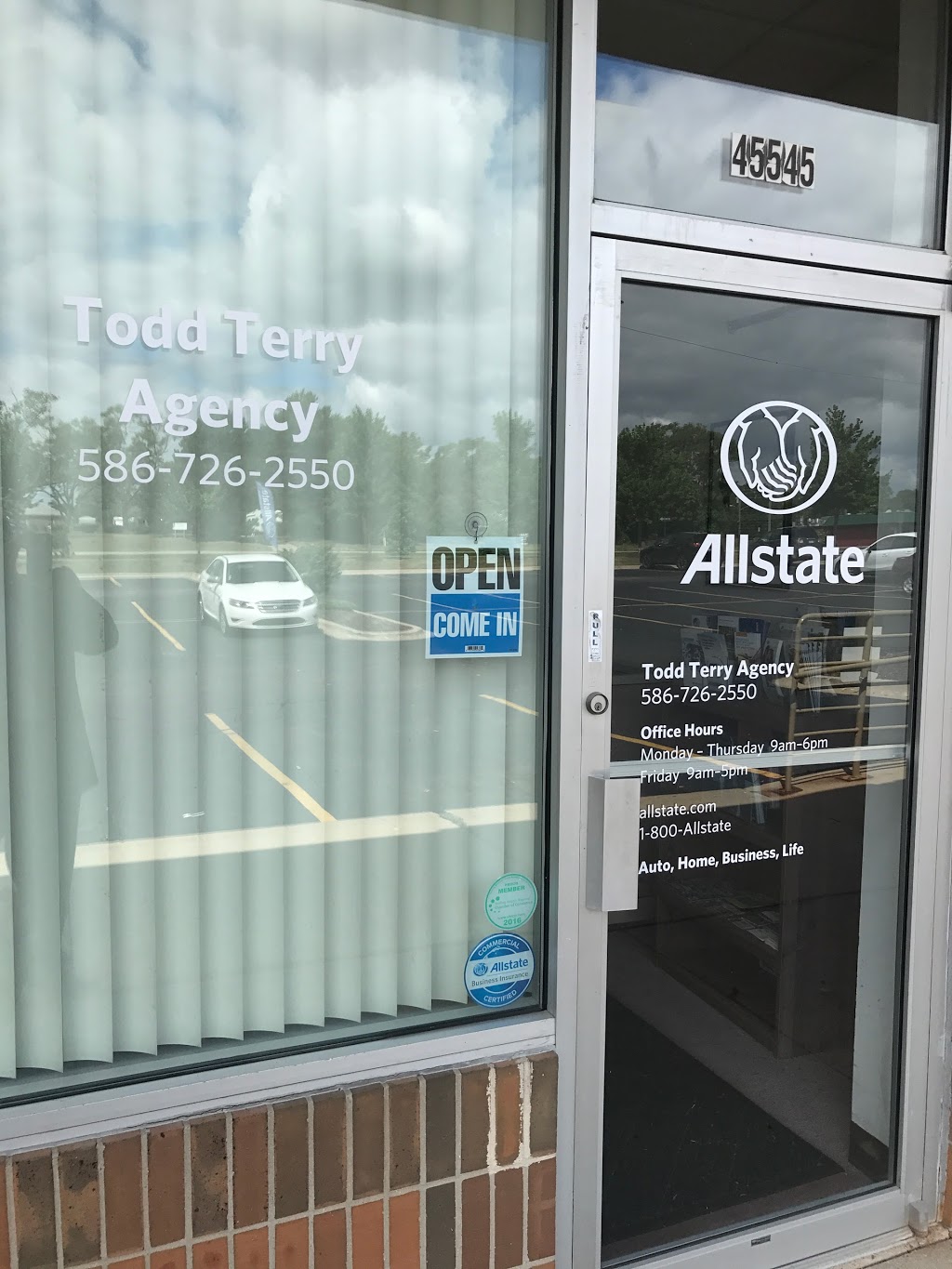 Todd Terry: Allstate Insurance | 45545 Mound Rd, Shelby Charter Twp, MI 48317, USA | Phone: (586) 726-2550