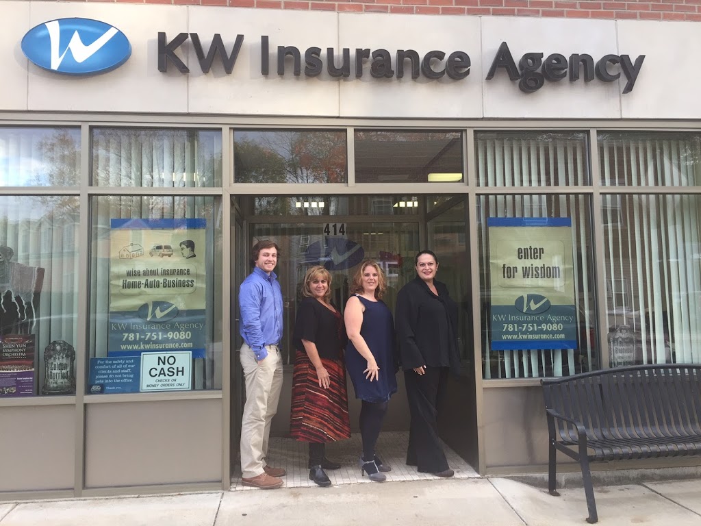 KW Insurance Agency | 414 Washington St, Dedham, MA 02026, USA | Phone: (781) 751-9080