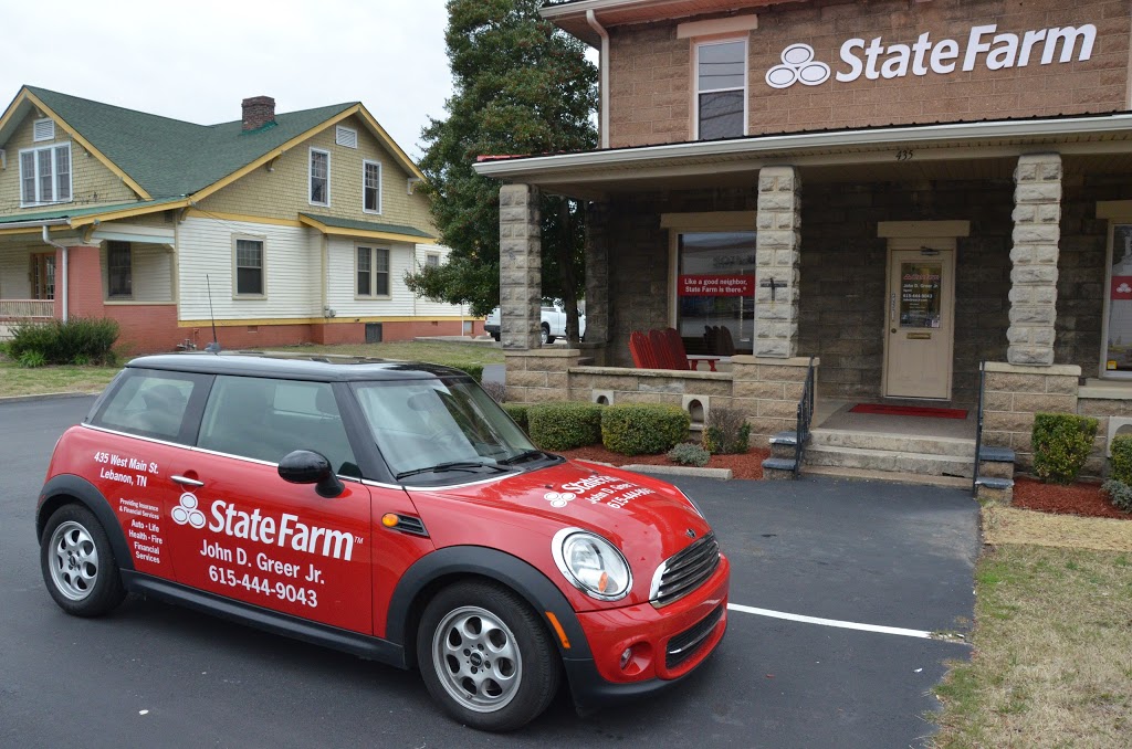 John Greer - State Farm Insurance Agent | 435 W Main St, Lebanon, TN 37087, USA | Phone: (615) 444-9043