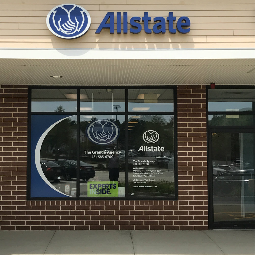 Ryan Grande: Allstate Insurance | 160 Summer St Ste K1, Kingston, MA 02364, USA | Phone: (781) 585-6700