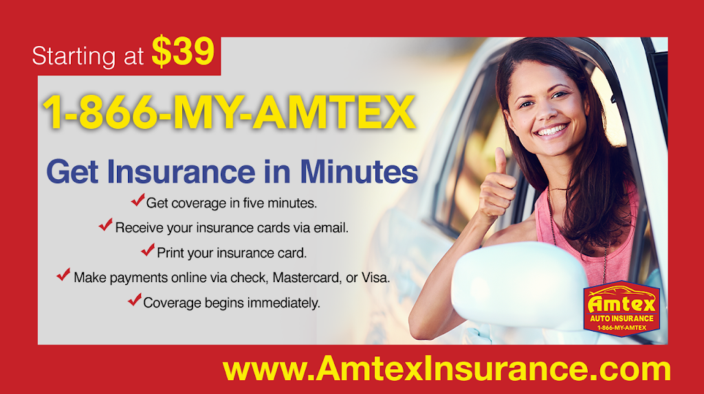 Amtex Auto Insurance | 6410 Spencer Hwy, Pasadena, TX 77505, USA | Phone: (281) 487-7500