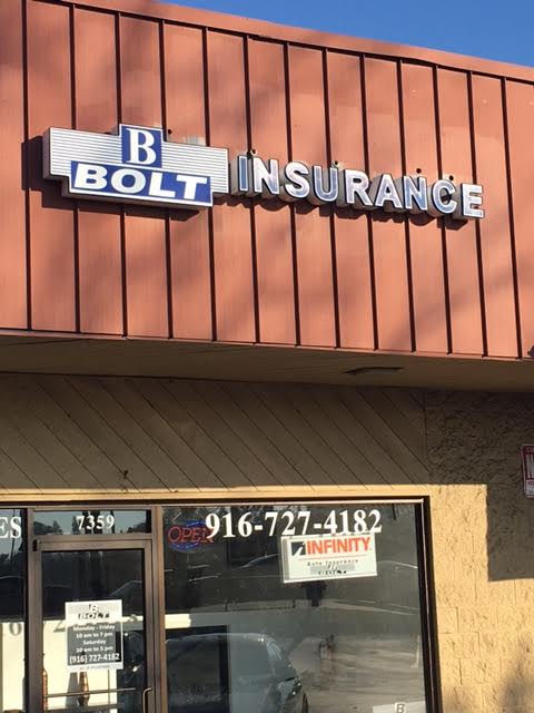 Bolt Insurance Services | 7359 Greenback Ln, Citrus Heights, CA 95621, USA | Phone: (916) 727-4182