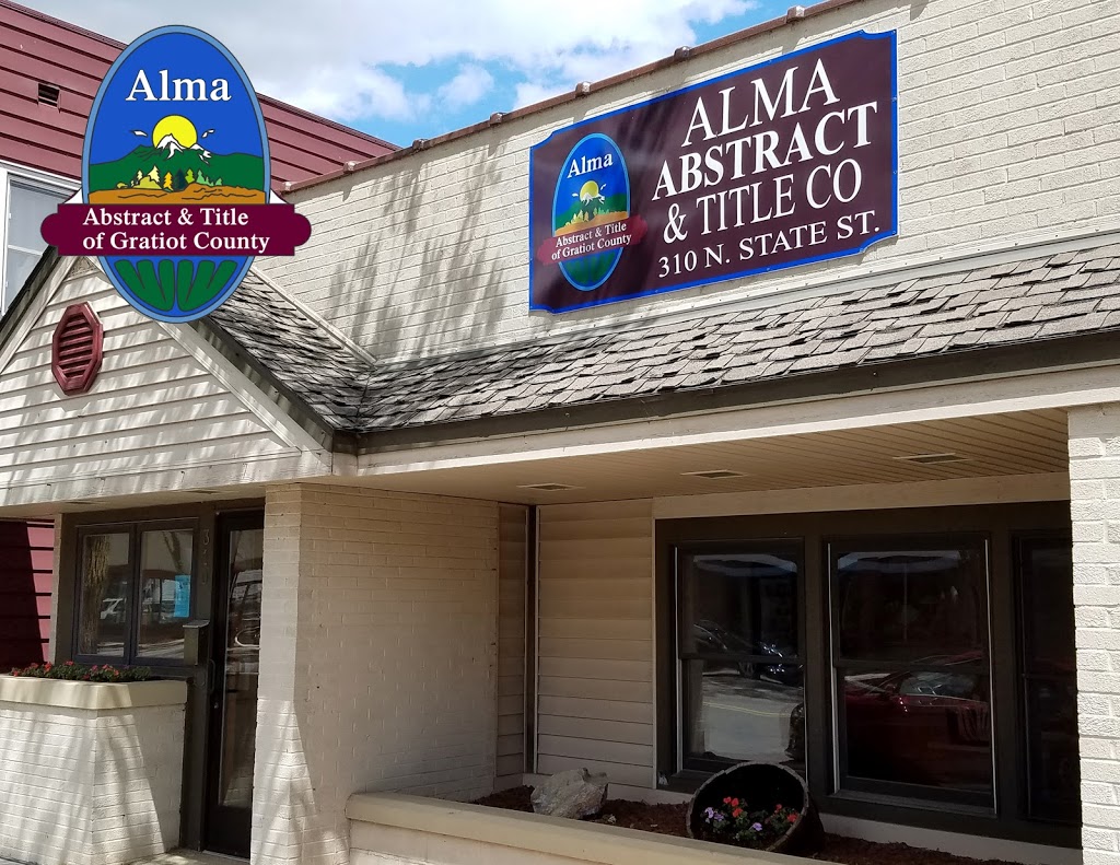 Alma Abstract & Title Co | 310 N State St, Alma, MI 48801, USA | Phone: (989) 463-8325