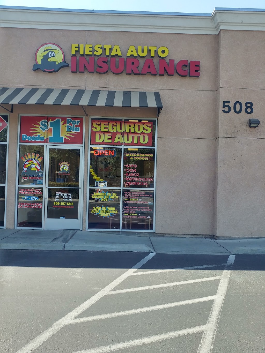 Fiesta Auto Insurance & Tax Service | 508 E Bellevue Rd, Atwater, CA 95301, USA | Phone: (209) 357-1212