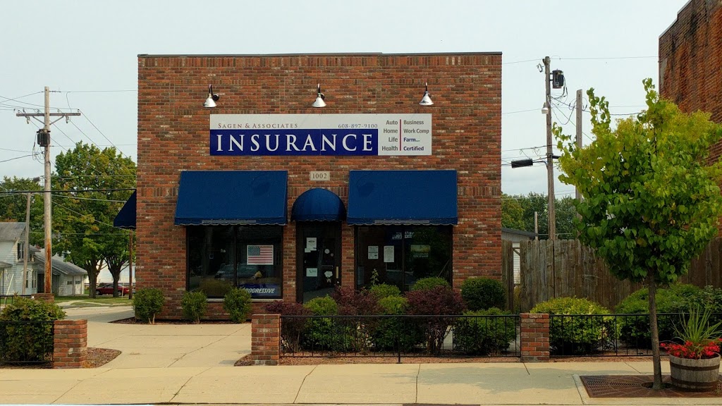 Sagen & Associates Insurance | 1002 1st Center Ave, Brodhead, WI 53520, USA | Phone: (608) 897-9100