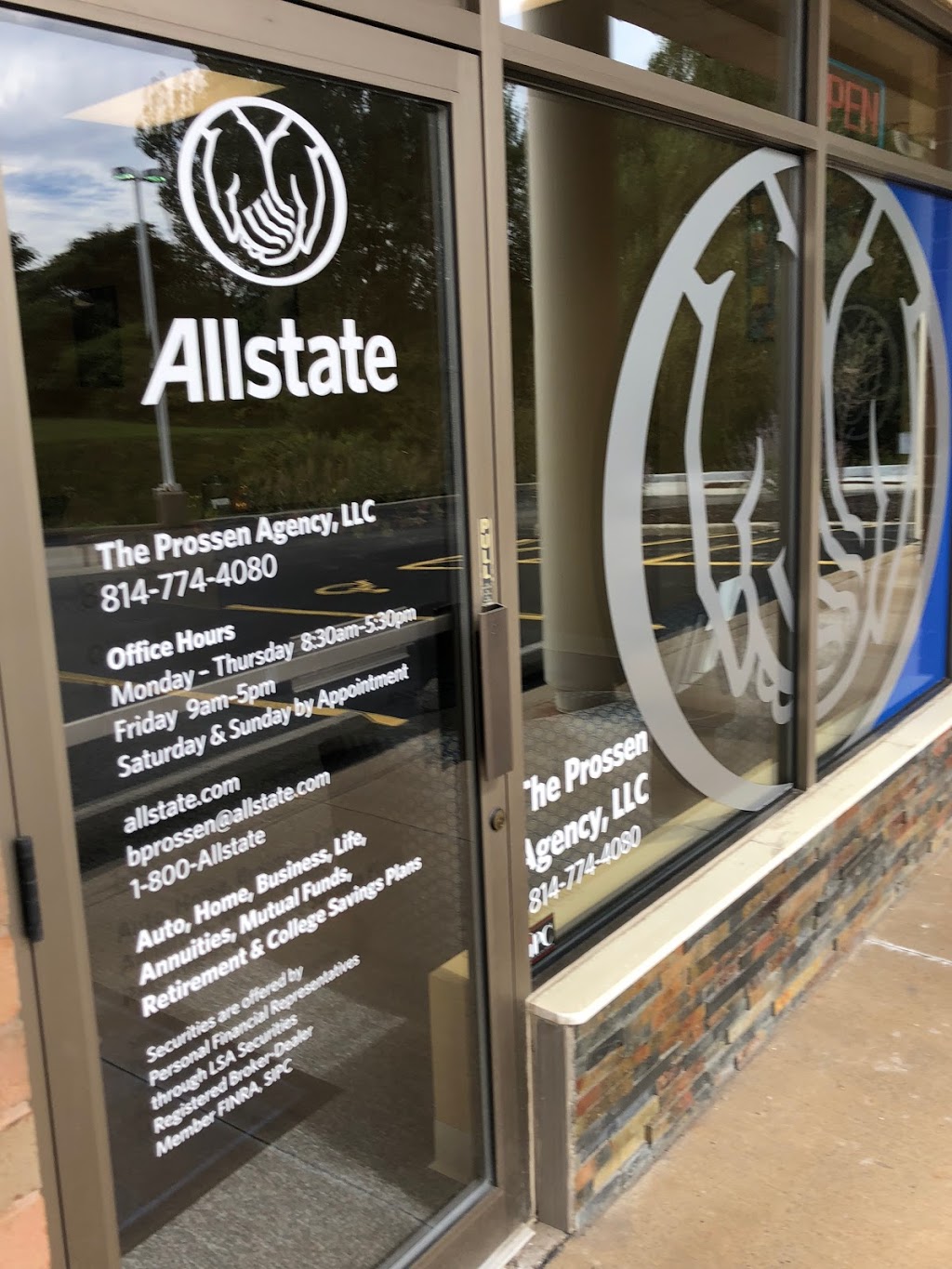 Brian Prossen: Allstate Insurance | 2421 Asbury Rd Unit 5, Erie, PA 16506, USA | Phone: (814) 774-4080