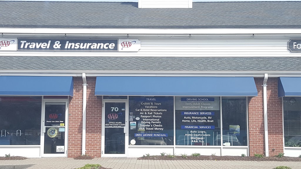 AAA Avon | 70 E Main St, Avon, CT 06001, USA | Phone: (860) 409-2800