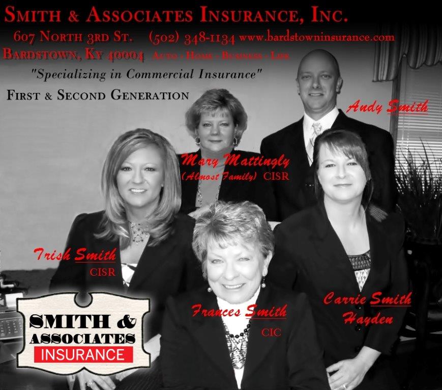 Smith & Associates Insurance Inc | 607 N 3rd St, Bardstown, KY 40004, USA | Phone: (502) 348-1134