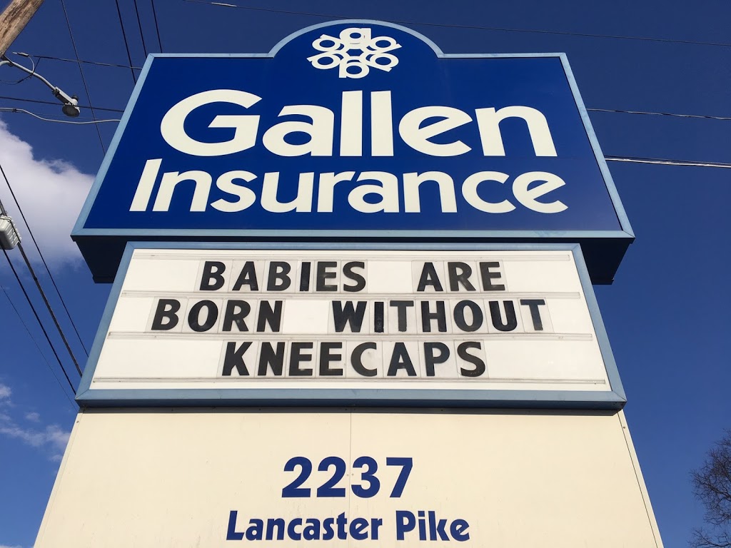 Gallen Insurance | 2237 Lancaster Pike, Shillington, PA 19607, USA | Phone: (610) 777-4123