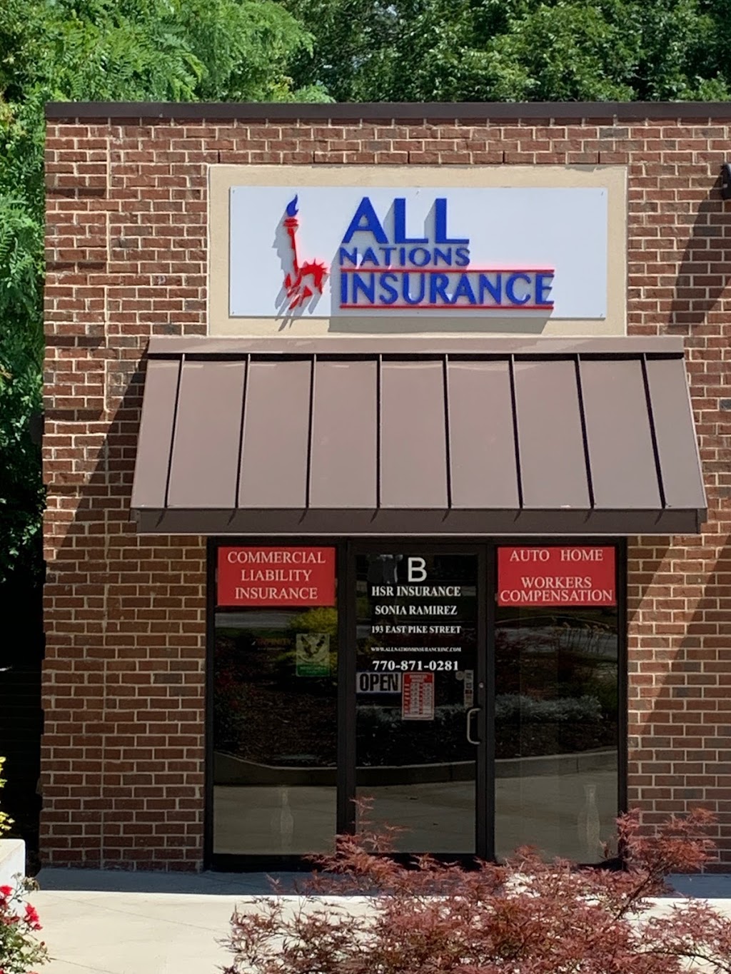 All Nations Insurance | 193 E Pike St Suite B, Lawrenceville, GA 30046, USA | Phone: (470) 282-1742