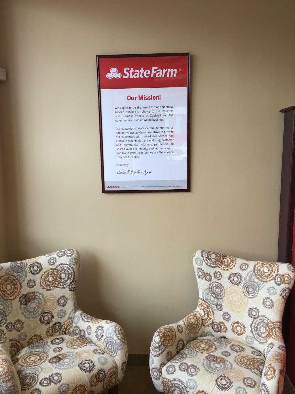 Carlos J. Capellan - State Farm Insurance Agent | 266 Bloomfield Ave, Caldwell, NJ 07006, USA | Phone: (973) 226-7422