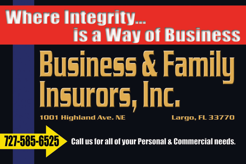 Business & Family Insurors Largo???? | 1001 Highland Ave, Largo, FL 33770, USA | Phone: (727) 585-6525