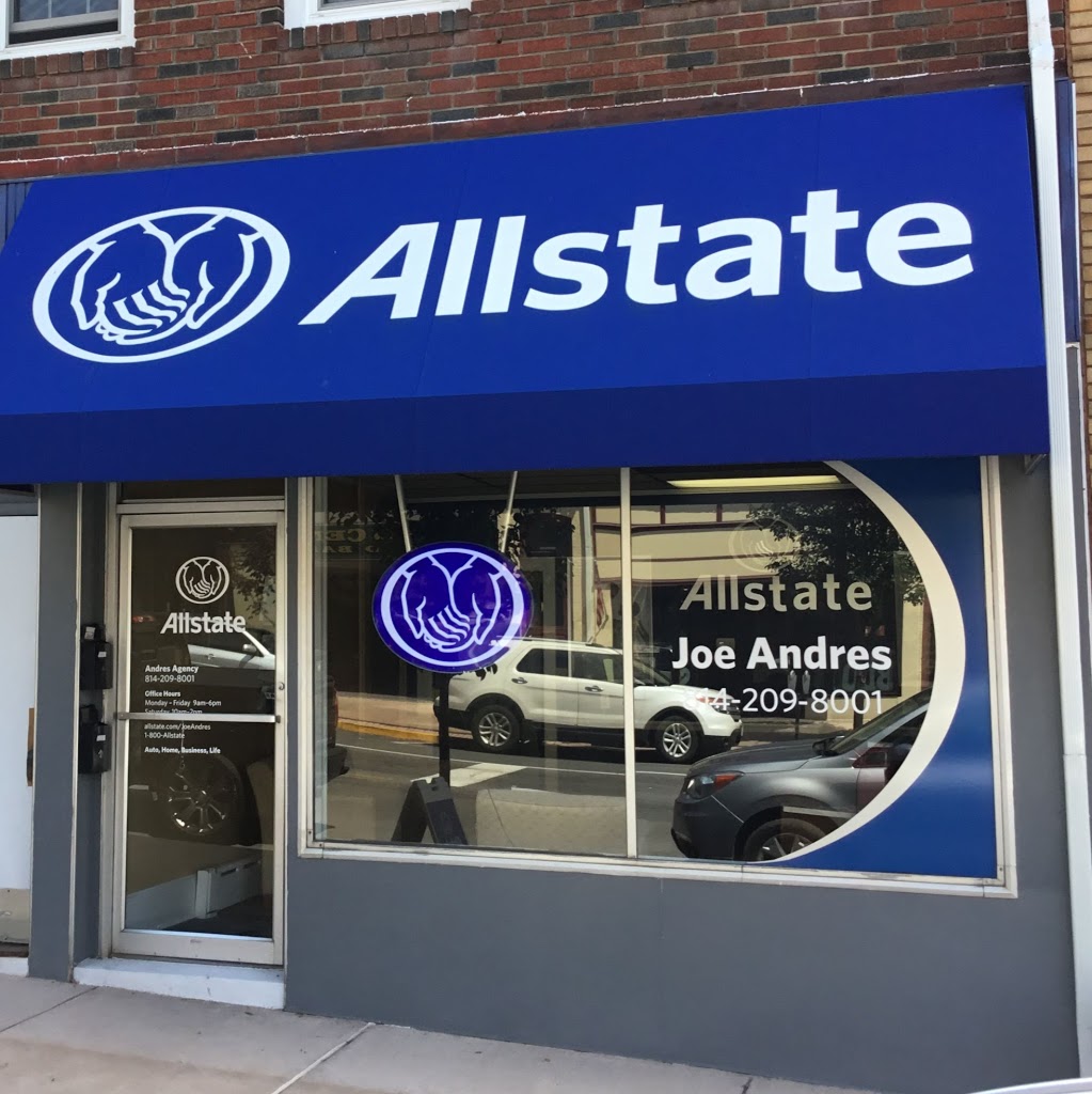 Joseph Andres: Allstate Insurance | 140 S Allegheny St, Bellefonte, PA 16823, USA | Phone: (814) 209-8001