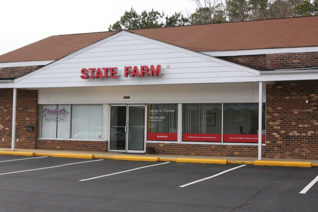 Jim Cypress - State Farm Insurance Agent | 8250 Jupiter Dr, Mechanicsville, VA 23116, USA | Phone: (804) 746-3499