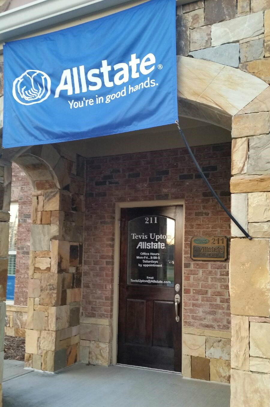 Tevis Upton: Allstate Insurance | 2487 Cedarcrest Rd Ste 211, Acworth, GA 30101, USA | Phone: (770) 917-1111