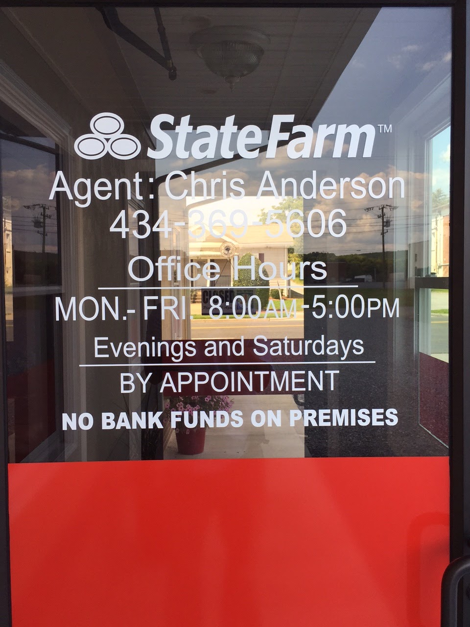 State Farm: Christopher Anderson | 817 Main St, Altavista, VA 24517, USA | Phone: (434) 369-5606