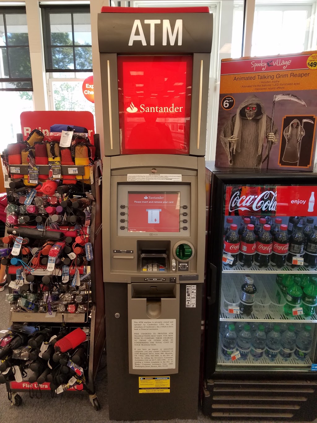 Santander Bank ATM | 833 Massachusetts Ave, Arlington, MA 02476, USA | Phone: (877) 768-2265