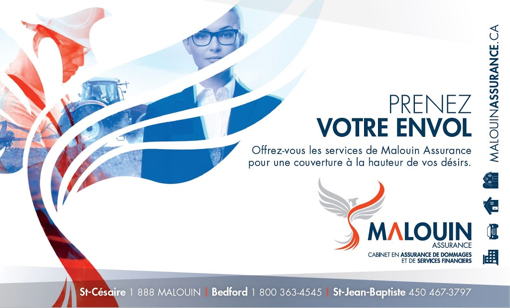 Malouin Assurance | 1200 Rue Notre Dame, Saint-Césaire, QC J0L 1T0, Canada | Phone: (450) 469-4994