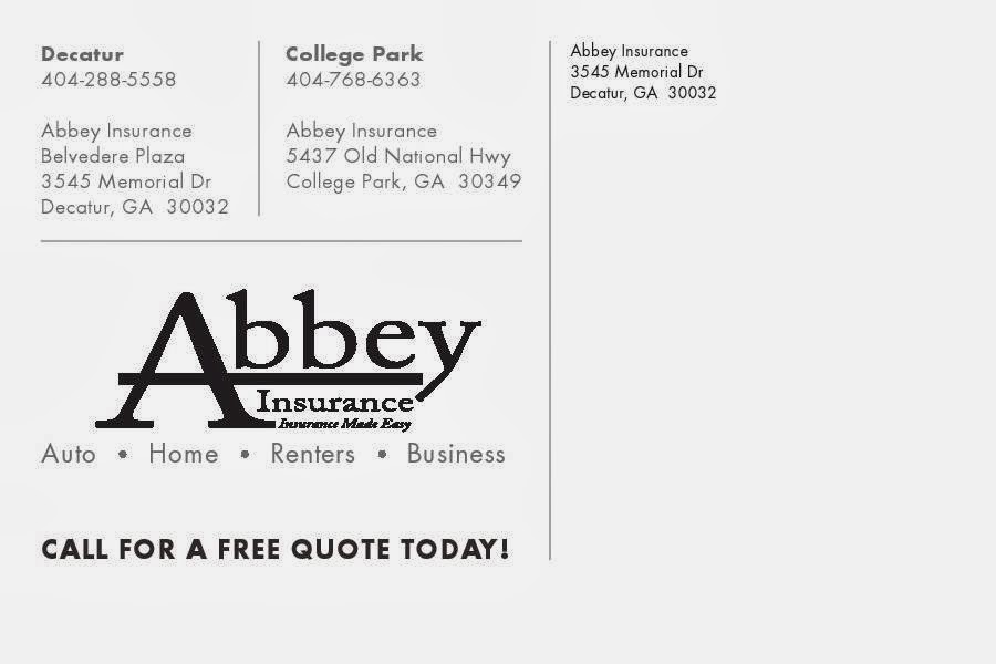 Abbey Insurance | 3545 Memorial Dr, Decatur, GA 30032, USA | Phone: (404) 288-5558