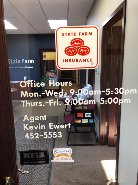 State Farm Insurance: Kevin Ewert | 678 Mankato Ave #100, Winona, MN 55987, USA | Phone: (507) 452-5553