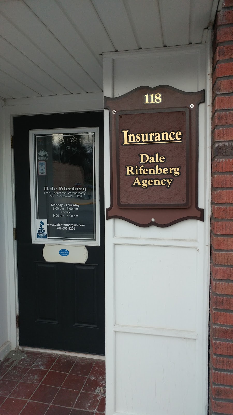 Dale Rifenberg Agency | 118 Main St, Buchanan, MI 49107, USA | Phone: (269) 695-1200