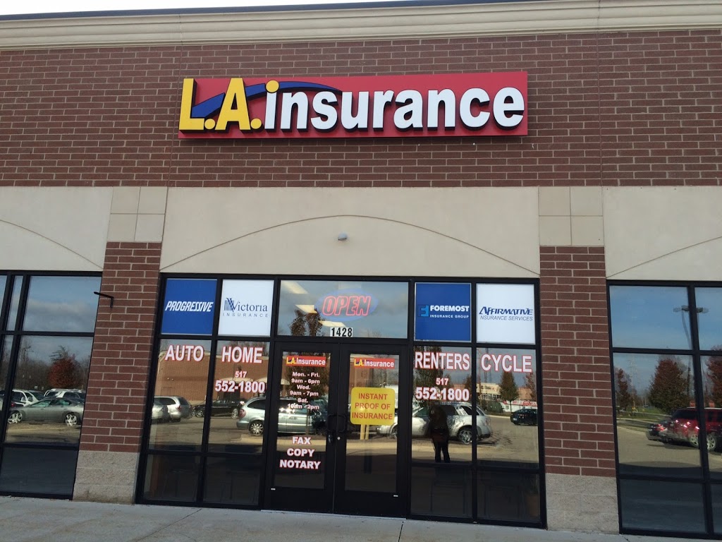 LA Insurance | 1428 Lawson Drive, Howell, MI 48843, USA | Phone: (517) 552-1800