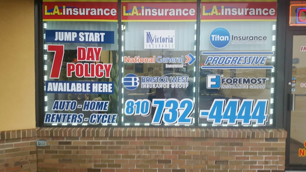 L.A. Insurance | 4205 Miller Rd #17, Flint, MI 48507, USA | Phone: (810) 732-4444