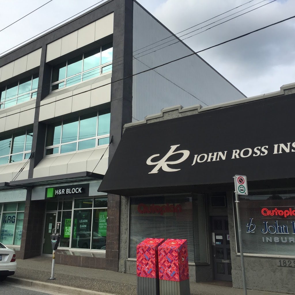 John Ross Insurance Service Ltd | 1829 W Broadway, Vancouver, BC V6J 1Y5, Canada | Phone: (604) 731-5258