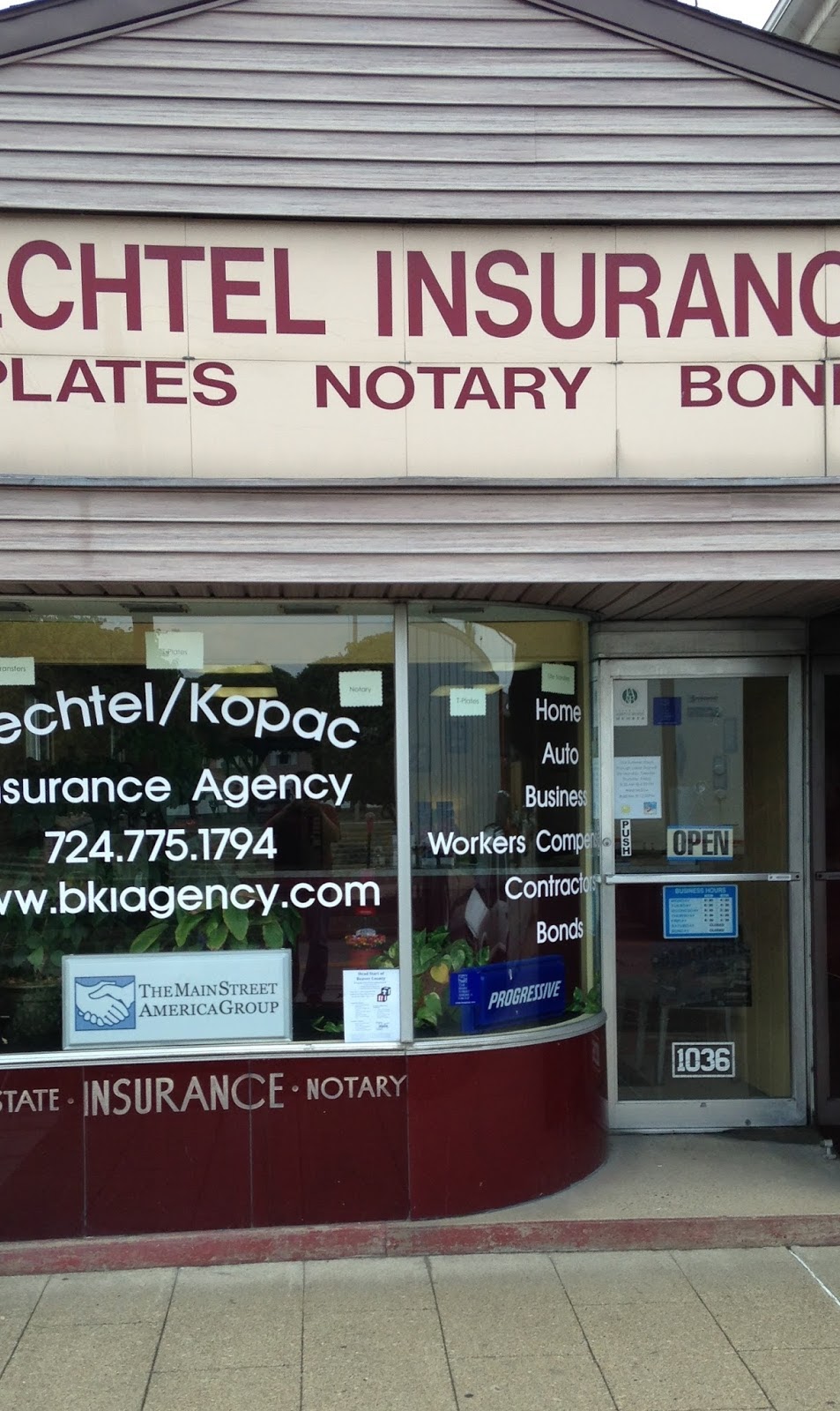 Bechtel/Kopac Insurance Agency | 1036 Pennsylvania Ave, Monaca, PA 15061, USA | Phone: (724) 775-1794