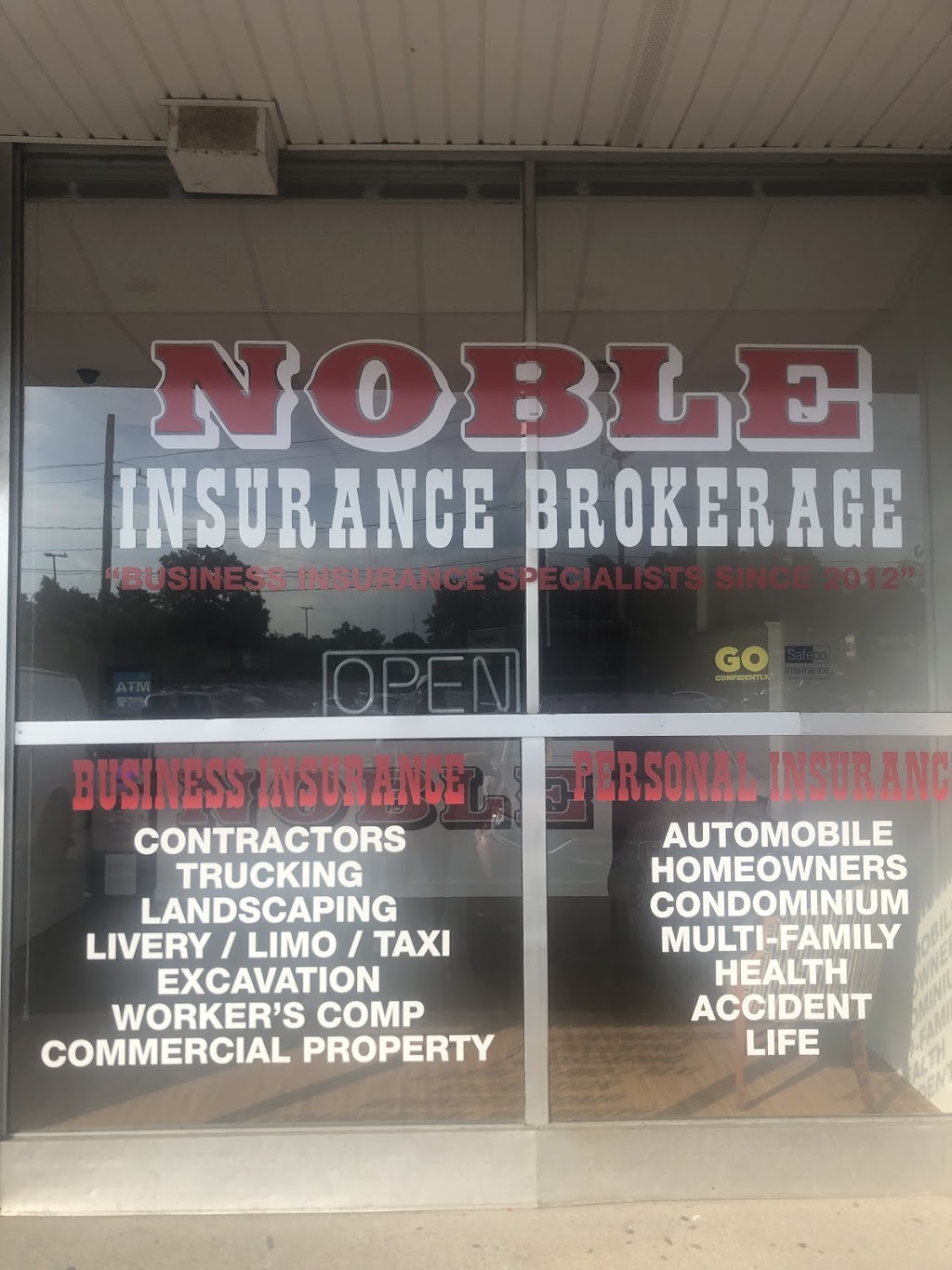 NOBLE INSURANCE BROKERAGE | PROGRESSIVE | SAFECO | HANOVER | GEI | 1924 Wilbraham Rd, Springfield, MA 01129, USA | Phone: (413) 455-3290