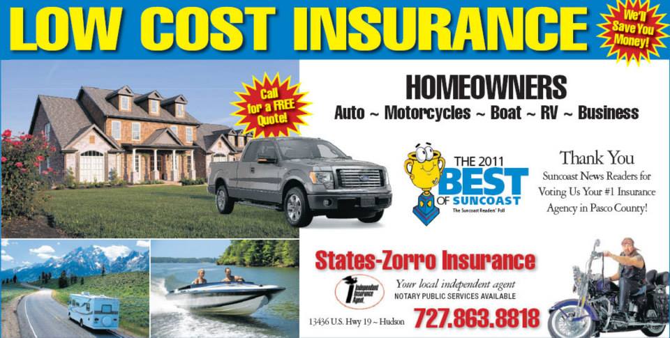 States Insurance Agency | 13825 US-19 Suite 201, Hudson, FL 34667, USA | Phone: (727) 863-8818