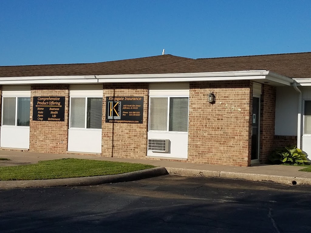 Kingsgate Insurance | 1403 N Elm St, Jefferson, IA 50129, USA | Phone: (515) 386-5551