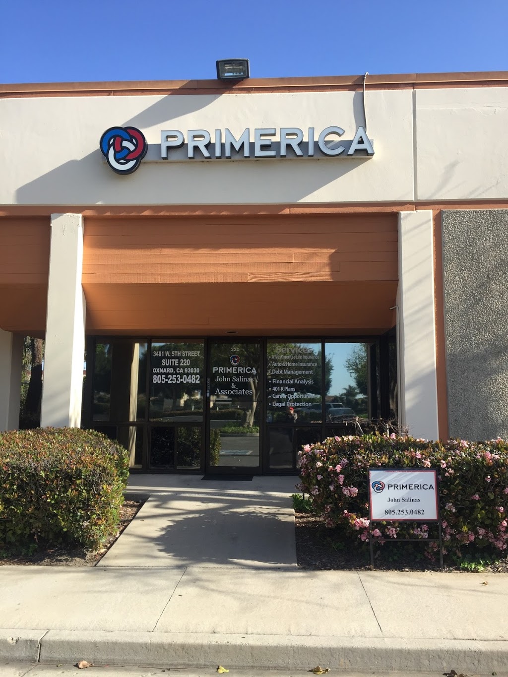 Primerica | 3401W W 5th St #220, Oxnard, CA 93030, USA | Phone: (805) 253-0482