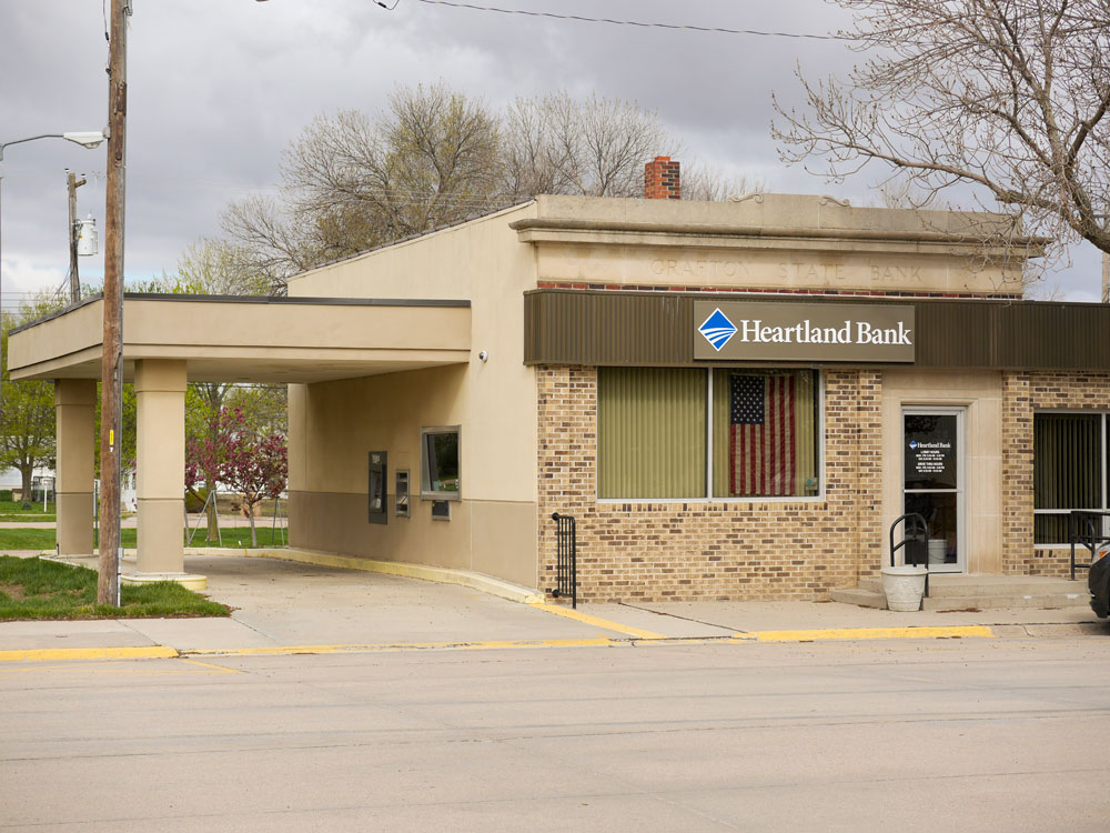 Heartland Bank | 245 Washington Ave, Grafton, NE 68365, USA | Phone: (402) 282-7212